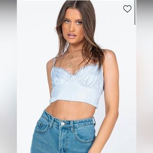 Princess Polly Old School Love Crop Top